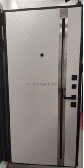 Престиж Люкс NEXT с зеркальной вставкой  Входная дверь