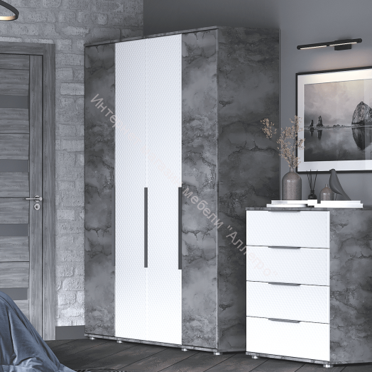 Шкаф 4-ств. для одежды "Лео 2" 1600