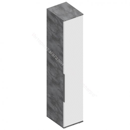 Пенал 1-ств. с полками "Лео 2" 400