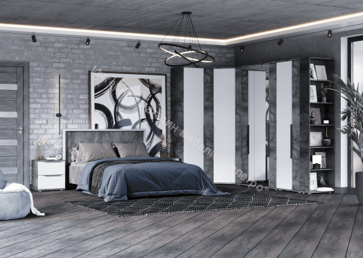 Пенал 1-ств. с полками "Лео 2" 400