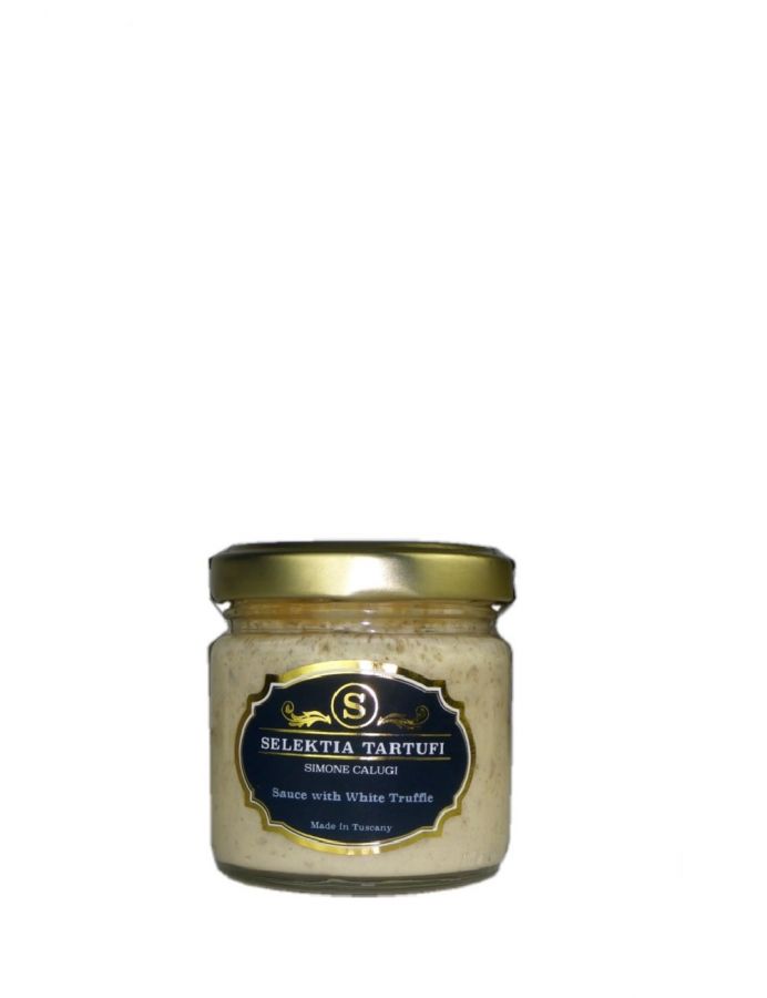 Сальса с белым грибами и белым трюфелем 5%  75 г. Salsa Tartufata bianca 5%, Selektia Tartufi 75 g