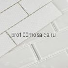 Rumba White Мозаика серия CRYSTAL, размер, чип 48*148 мм:300*300*4 (Bonaparte)