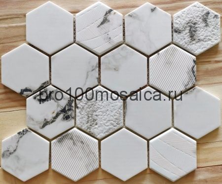 Saba Elegant. Мозаика серия CRYSTAL, размер, чип 73*73 мм:304*264*6 (Bonaparte)