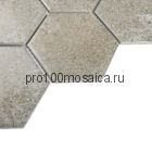 Agate Grey. Мозаика из керамогранита, чип 95*110, размер, мм: 256*295.5*6.5 (Bonaparte)