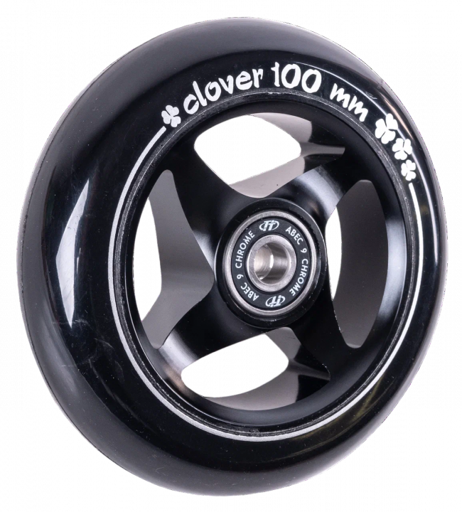 Колесо для самоката 100 мм Clover черный