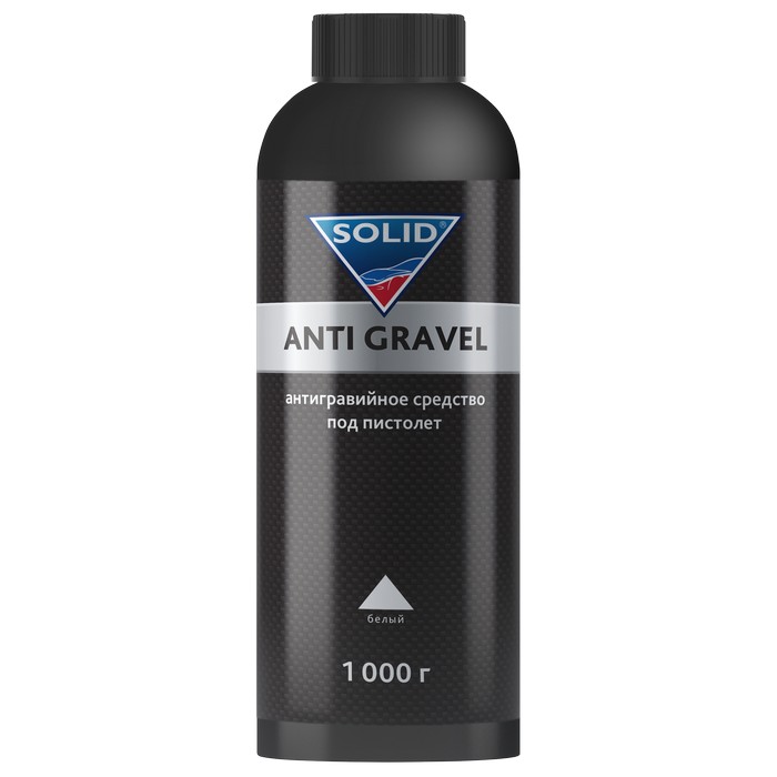 Solid PROF ANTI GRAVEL Антигравийное средство под пистолет, белый, 1л.