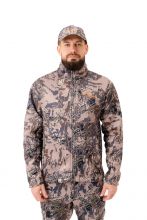 Куртка флисовая King Hunter JACKET Camo Gray