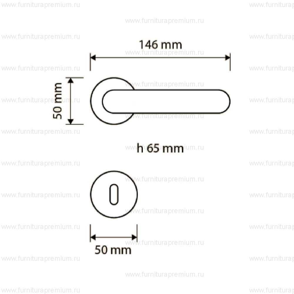 Ручка Linea Cali  Jenny 1730 RB 025