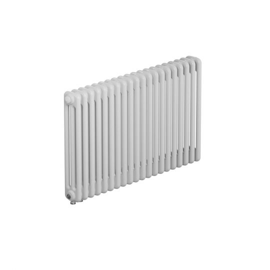 Стальной трубчатый радиатор Rifar TUBOG 3057 подключение нижнее одностороннее с термоклапаном Белый (RAL 9016) схема 2