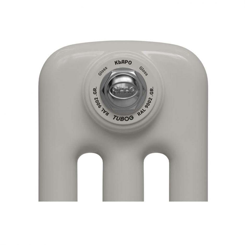 Изображение Стальной трубчатый радиатор Rifar TUBOG 2180 8 секций подключение нижнее одностороннее Кьяро (RAL 9002)