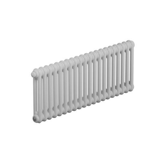 Стальной трубчатый радиатор Rifar TUBOG 2037 подключение нижнее с термоклапаном Белый (RAL 9016) схема 6