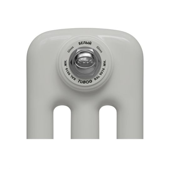 Стальной трубчатый радиатор Rifar TUBOG 2037 подключение нижнее с термоклапаном Белый (RAL 9016) схема 13