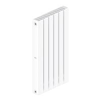 Биметаллический радиатор Rifar SUPReMO Ventil 350 нижнее левое подключение Белый (RAL 9016) схема 1