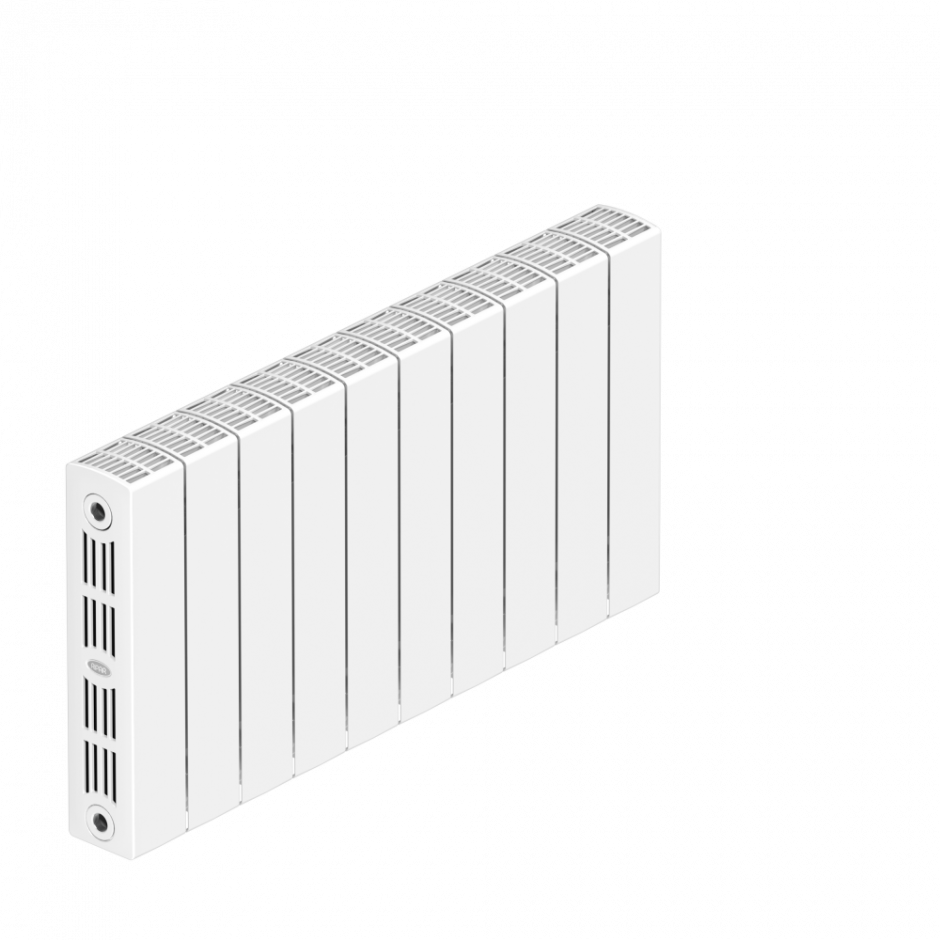 Биметаллический радиатор Rifar SUPReMO Ventil 350 нижнее правое подключение Белый (RAL 9016)