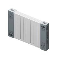 Биметаллический радиатор Rifar SUPReMO Ventil 350 нижнее правое подключение Белый (RAL 9016) схема 6