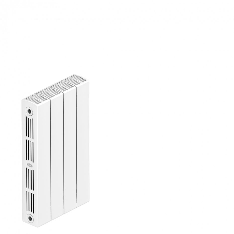 Биметаллический радиатор Rifar SUPReMO 500 боковое подключение Белый (RAL 9016)
