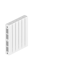 Биметаллический радиатор Rifar SUPReMO 500 боковое подключение Белый (RAL 9016) схема 8