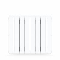 Биметаллический радиатор Rifar SUPReMO 500 боковое подключение Белый (RAL 9016) схема 16