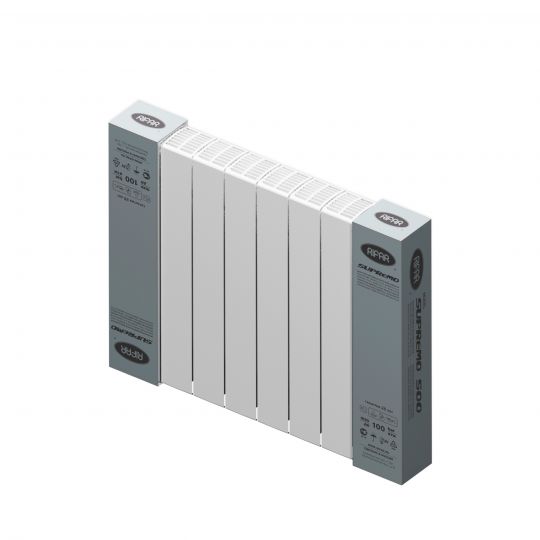 Биметаллический радиатор Rifar SUPReMO 500 боковое подключение Белый (RAL 9016) схема 20