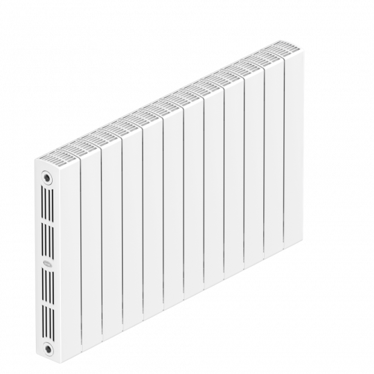 Биметаллический радиатор Rifar SUPReMO 500 боковое подключение Белый (RAL 9016) схема 29