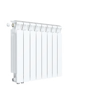 Биметаллический радиатор Rifar Monolit Ventil 500 нижнее левое подключение Белый (RAL 9016) схема 3