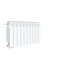 Биметаллический радиатор Rifar Monolit Ventil 350 нижнее правое подключение Белый (RAL 9016) схема 7