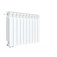 Биметаллический радиатор Rifar Monolit 500 боковое подключение Белый (RAL 9016) схема 8