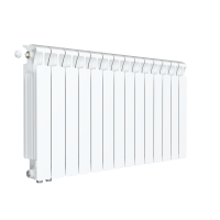 Биметаллический радиатор Rifar Monolit 500 боковое подключение Белый (RAL 9016) схема 12