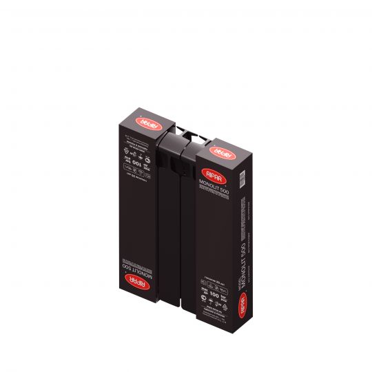 Биметаллический радиатор Rifar Monolit 500 боковое подключение Антрацит (DB_703) схема 7 Биметаллический радиатор Rifar Monolit 500 боковое подключение Антрацит (DB_703) схема 7