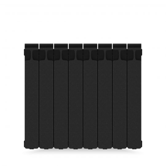 Биметаллический радиатор Rifar Monolit 500 боковое подключение Антрацит (DB_703) схема 16 Биметаллический радиатор Rifar Monolit 500 боковое подключение Антрацит (DB_703) схема 16