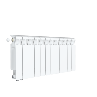 Биметаллический радиатор Rifar Monolit 350 боковое подключение Белый (RAL 9016) схема 5