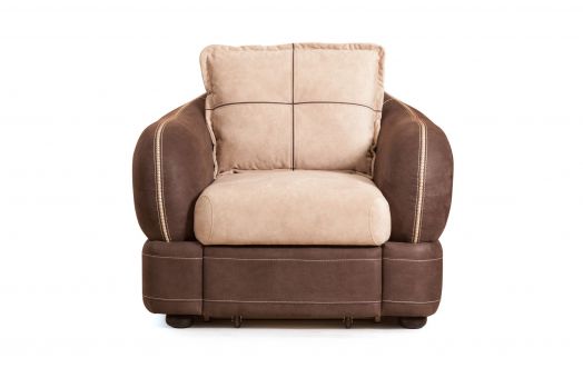 Napoli (Неаполь) кресло с ящиком, замша