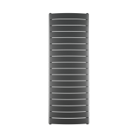 Биметаллический радиатор Rifar Convex Ventil 500 22 секции Титан (RAL 9223), нижнее центральное подключение схема 3