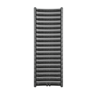 Биметаллический радиатор Rifar Convex Ventil 500 18 секций Титан (RAL 9223), нижнее центральное подключение схема 2 Биметаллический радиатор Rifar Convex Ventil 500 18 секций Титан (RAL 9223), нижнее центральное подключение схема 2