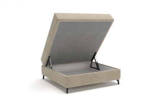 Reef кресло с ящиком замша бежевый