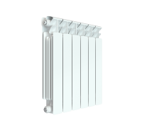 Биметаллический радиатор Rifar Base 500 боковое подключение Белый (RAL 9016) схема 3