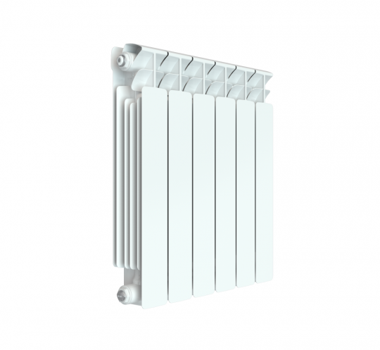 Биметаллический радиатор Rifar Base 500 боковое подключение Белый (RAL 9016) схема 3