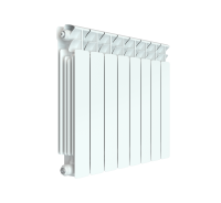 Биметаллический радиатор Rifar Base 500 боковое подключение Белый (RAL 9016) схема 5