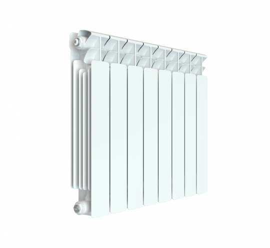 Биметаллический радиатор Rifar Base 500 боковое подключение Белый (RAL 9016) схема 5