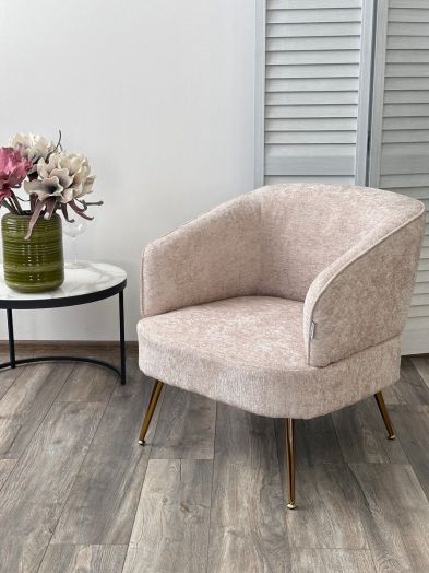 Кресло Monty шенилл, бежевый