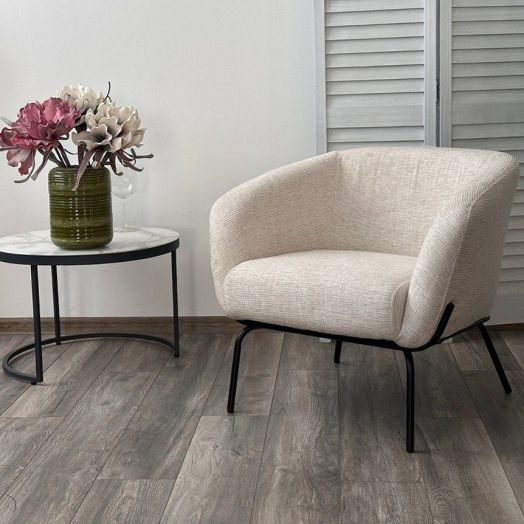 Кресло Herman ткань, бежево-белый