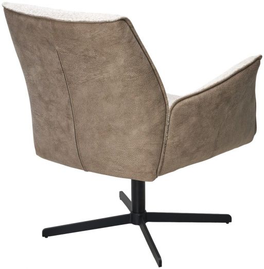 Кресло с кручением Sterling ткань комби, бежевый