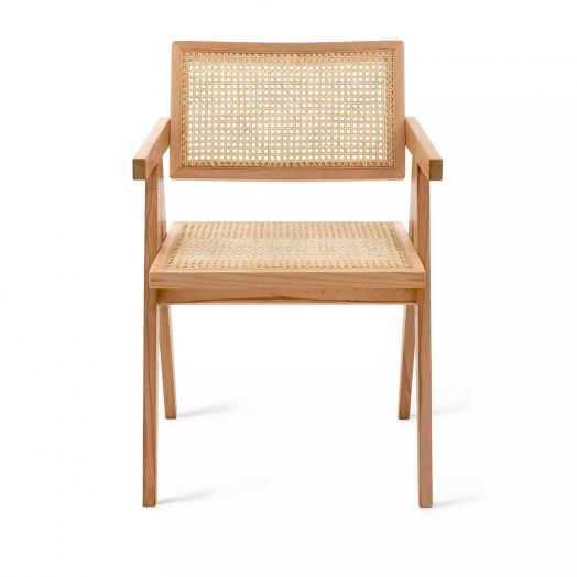Стул с подлокотниками Franz, бук натуральный