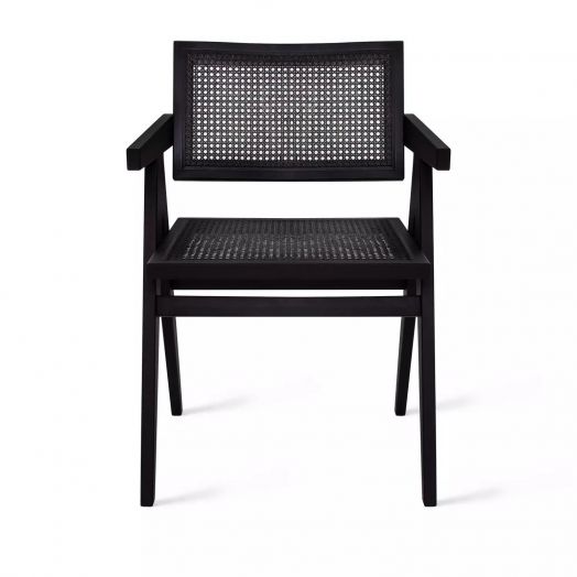 Стул с подлокотниками Franz, бук натуральный, лак венге