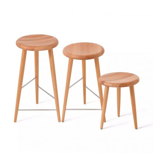 Табурет BJORN, бук натуральный
