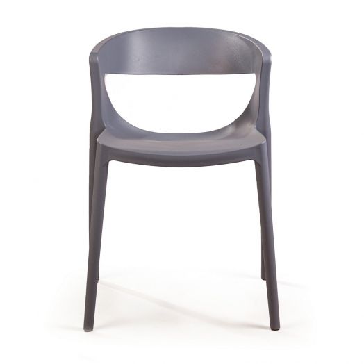 Стул LEXA, пластик серый