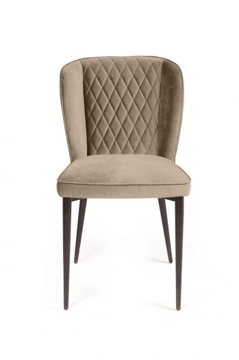 Стул Next, бархат бежевый 5