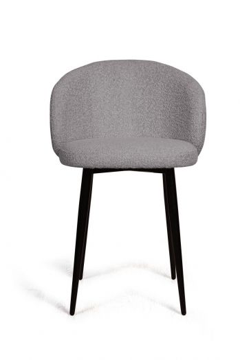 Стул Vito высокий, букле серый / опора конус