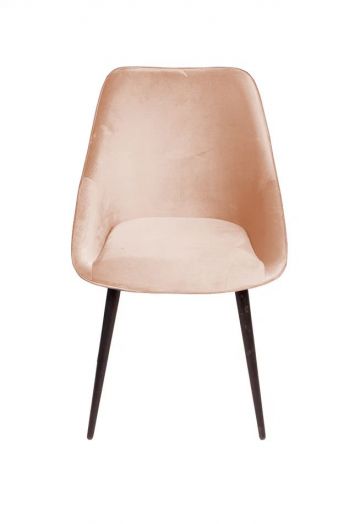 Стул Neo бархат бежевый 5/опора конус