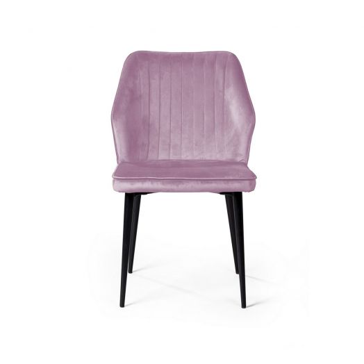 Стул Berg, бархат сиреневый 17